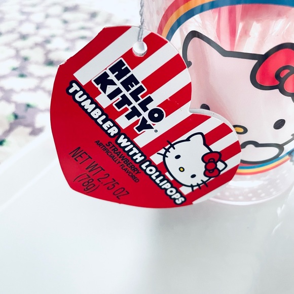 NWT Hello Kitty Tumbler with Lollipops - Picture 6 of 6